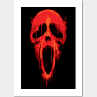 Red Ghost Posters and Art